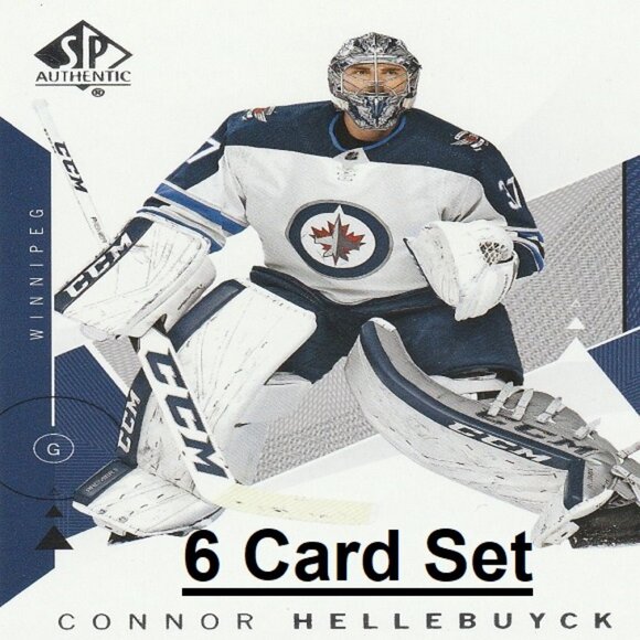 Connor Hellebuyck Hockey Card Collection - Picture 1 of 7